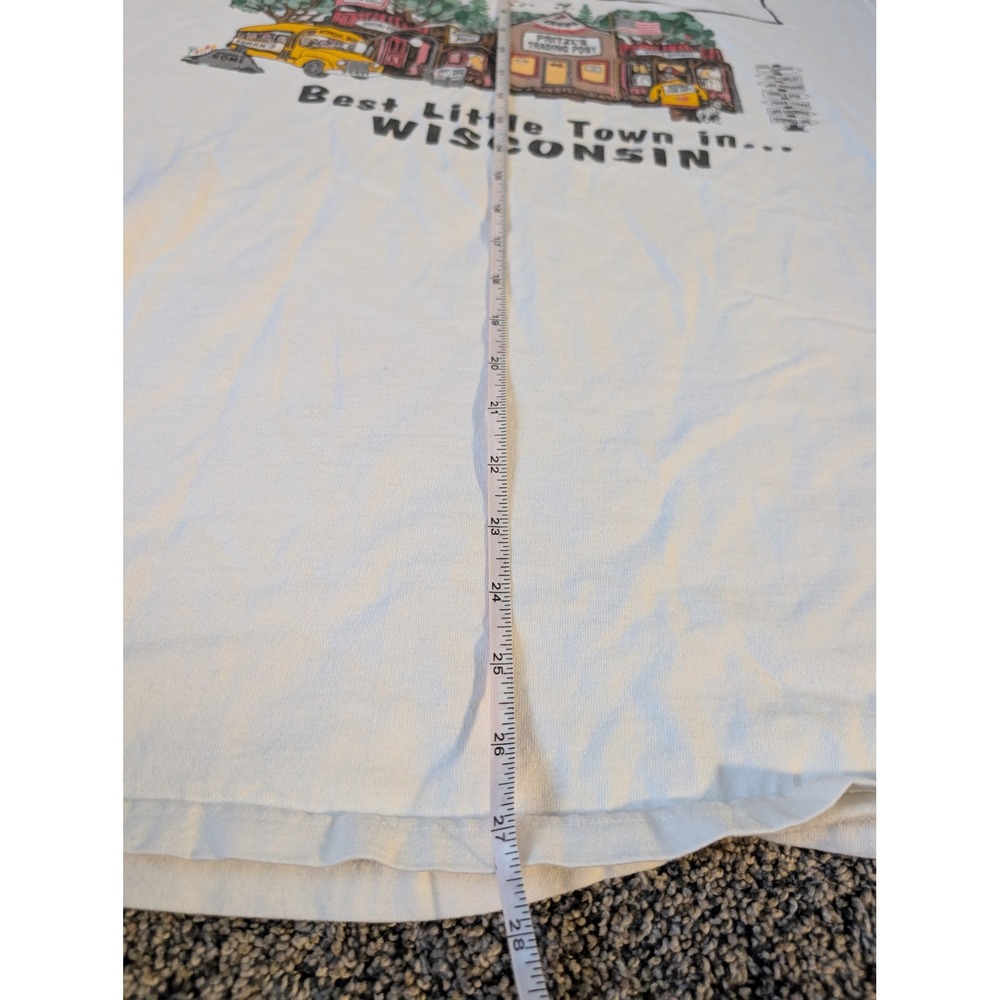 Mens Rome Wisconsin Graphic T Shirt Best Little Town In Usa - Picture 2 of 4